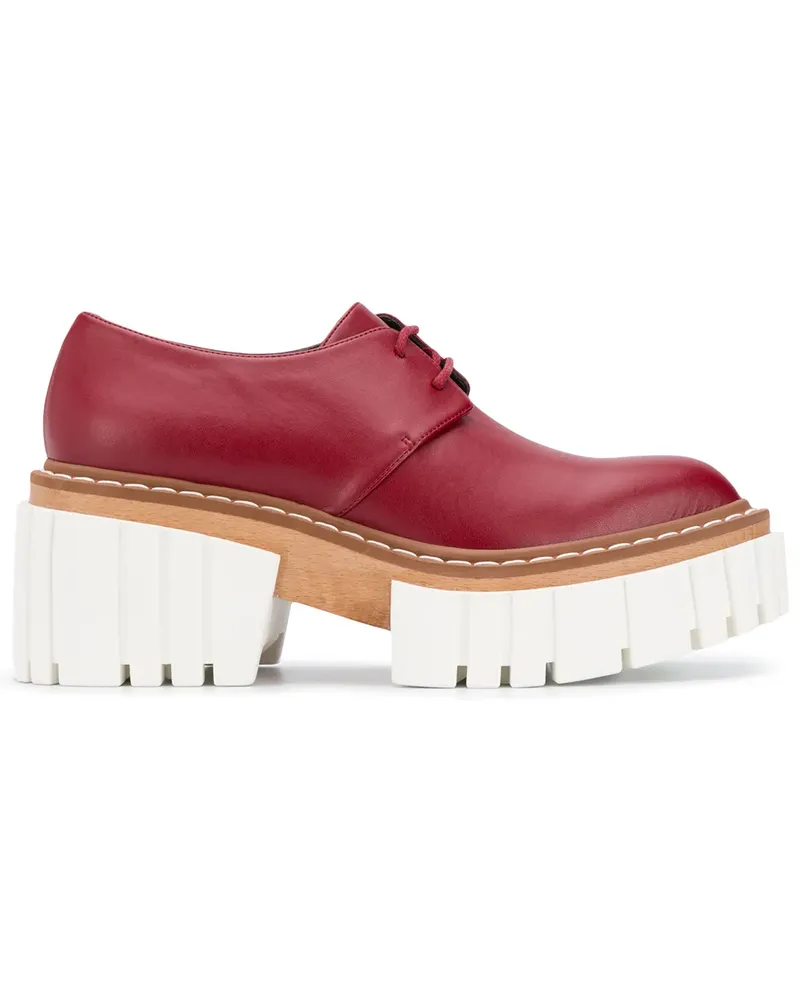 Stella McCartney Emilie' Schnürschuhe - Rot Rot