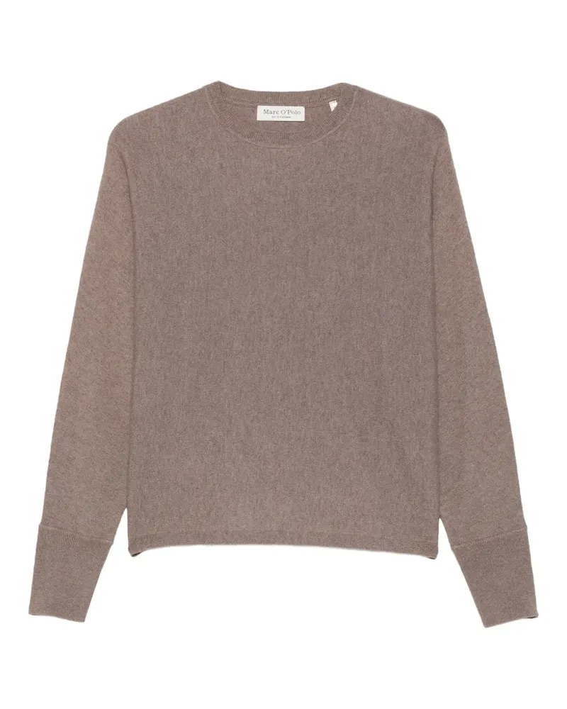 Marc O'Polo Pullover mit rundem Ausschnitt - Nude Nude
