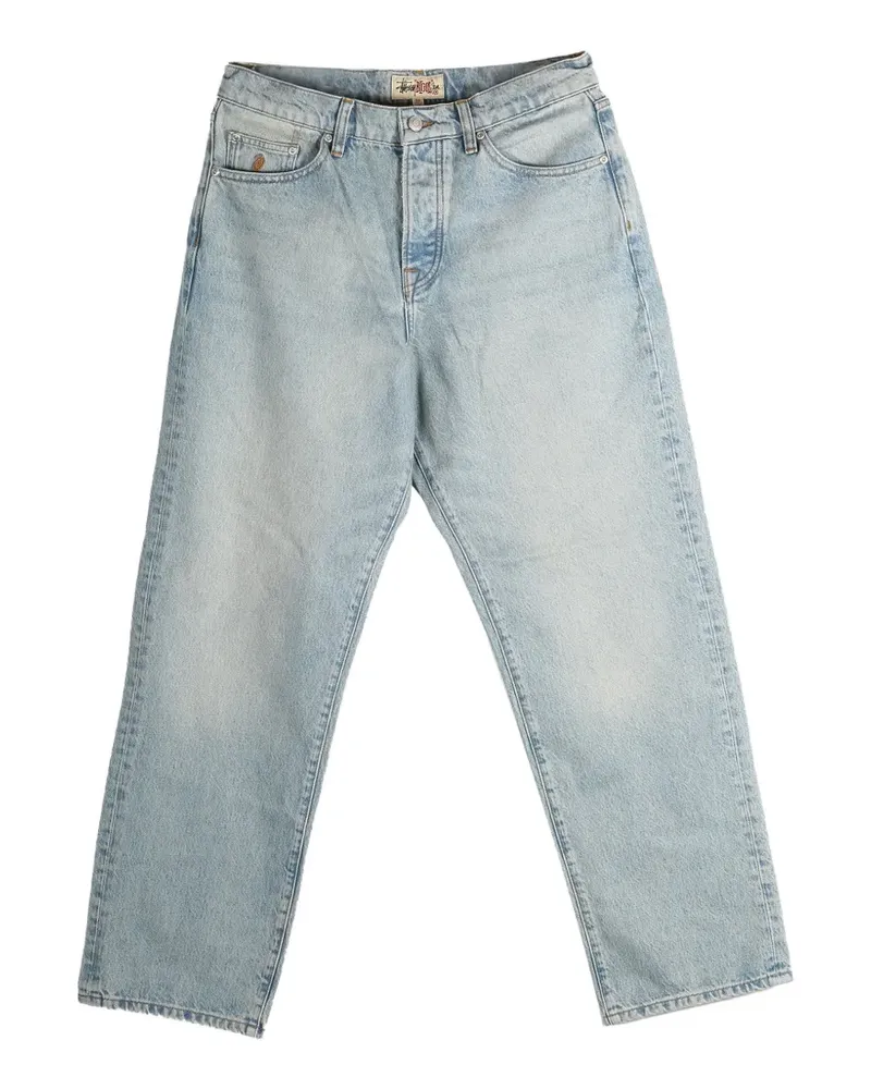 Stüssy light wash denim jeans - Blau Blau