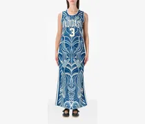 x Farm Rio Maxikleid mit Print - Blau