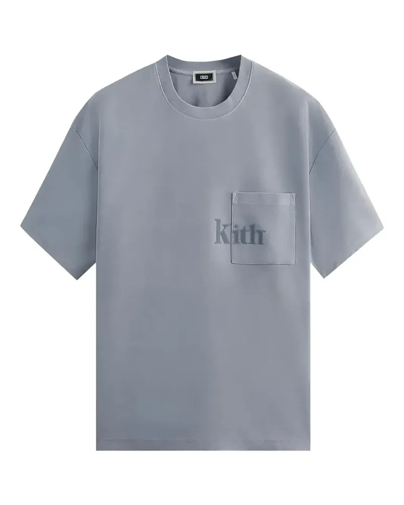 KITH Quinn logo-print T-shirt - Grau Grau