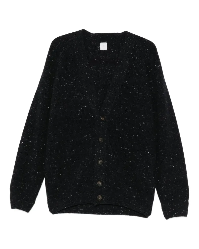 Eleventy Cardigan mit V-Ausschnitt - Schwarz Schwarz