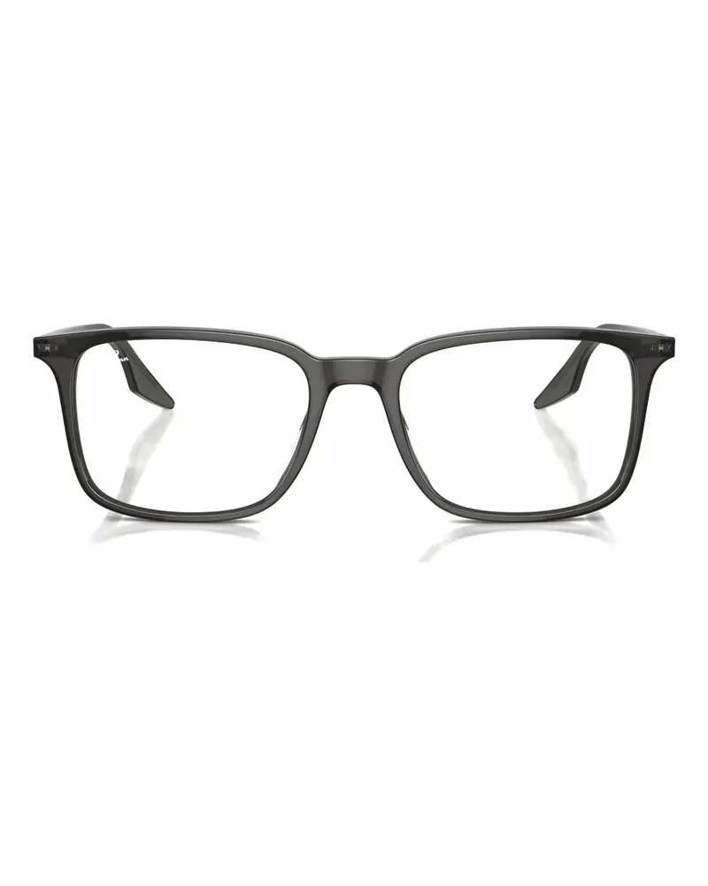 Ray Ban Brille mit eckigem Gestell - Schwarz Schwarz