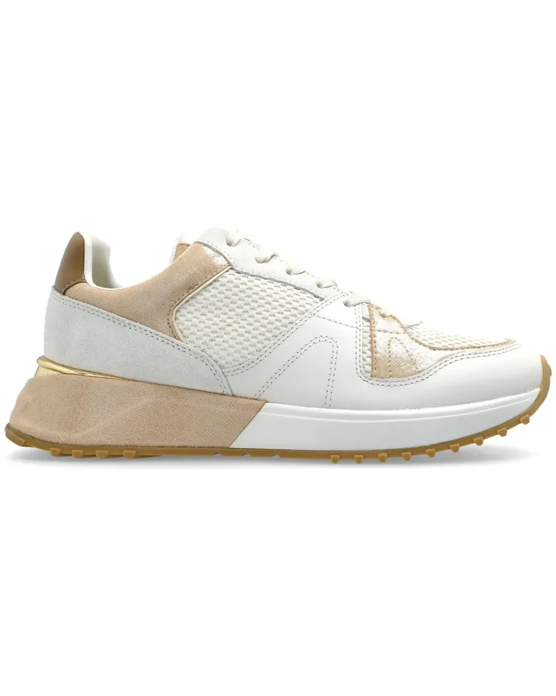 Michael Kors Sneakers mit Einsätzen - Weiß Weiß