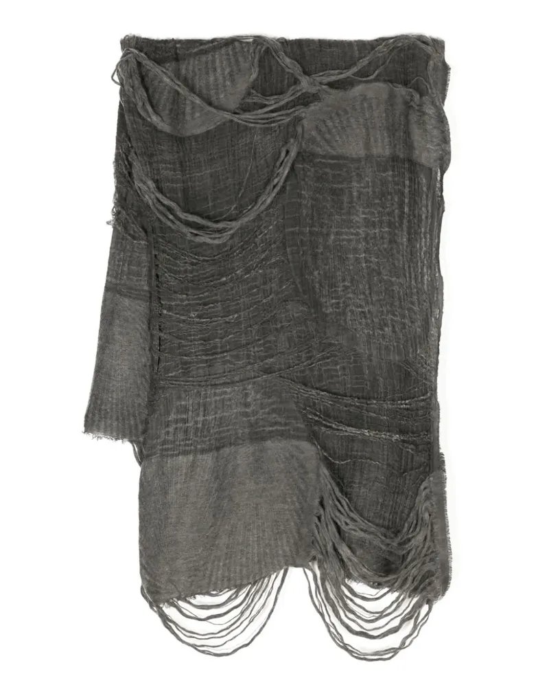 forme d'expression Fiamma Distressed-Schal - Grau Grau