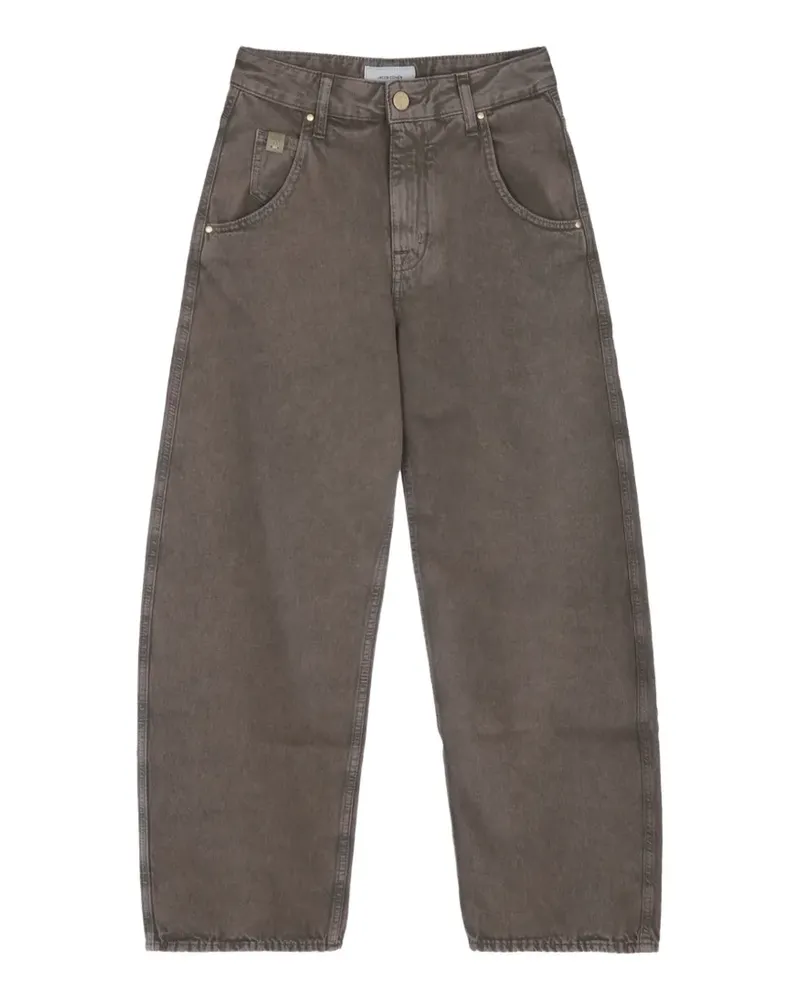 Jacob Cohën Lila Barrel-Fit-Jeans - Grau Grau