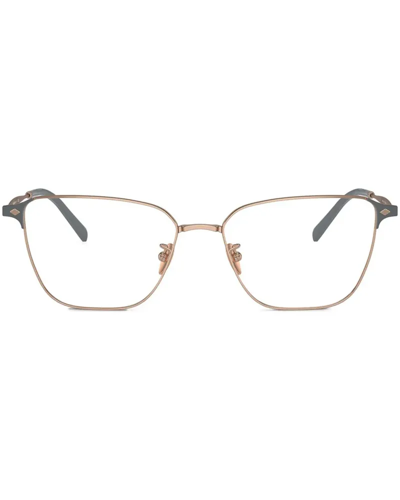 Giorgio Armani Brille mit eckigem Gestell - Gold Gold