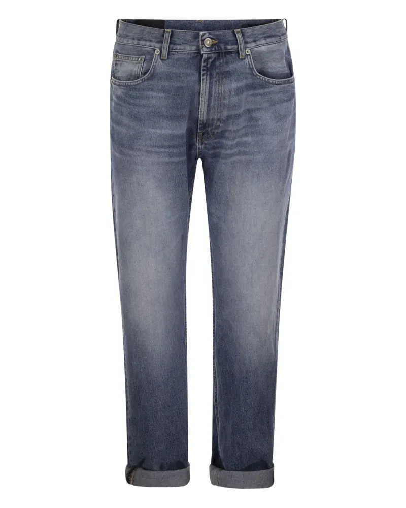 Dondup Andi Jeans im Five-Pocket-Design - Blau Blau