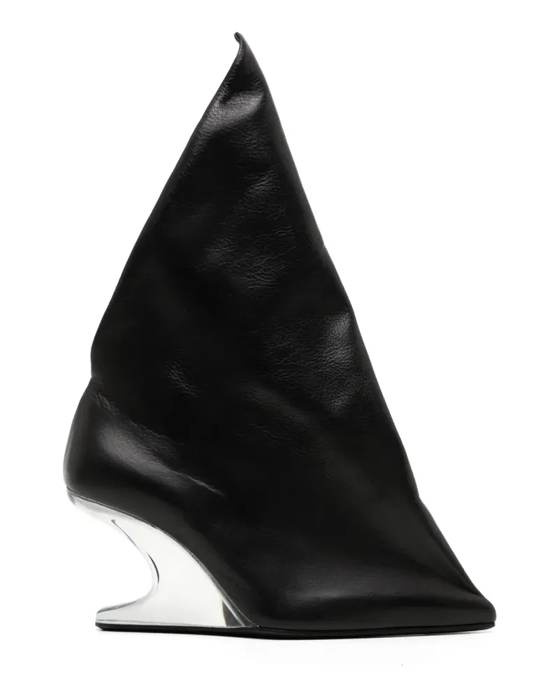 Rick Owens Pumps mit spitzer Kappe - Schwarz Schwarz