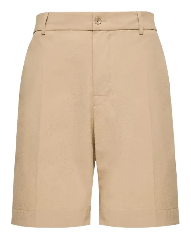 Moncler buttoned casual shorts - Nude Nude