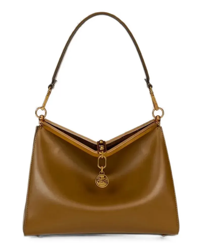 Etro Mittelgroße Vela Schultertasche - Braun Braun