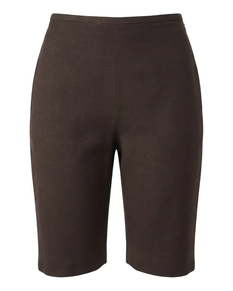 Valentino Garavani Shorts mit Ziernähten - Braun Braun