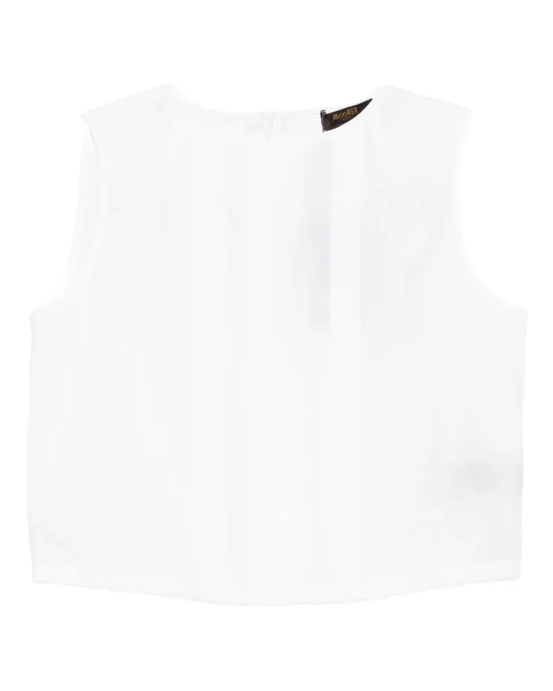 MOORER Ervisa blouse - Weiß Weiß