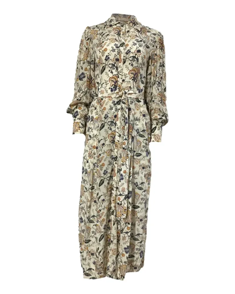 Ulla Johnson floral-print maxi dress - Nude Nude