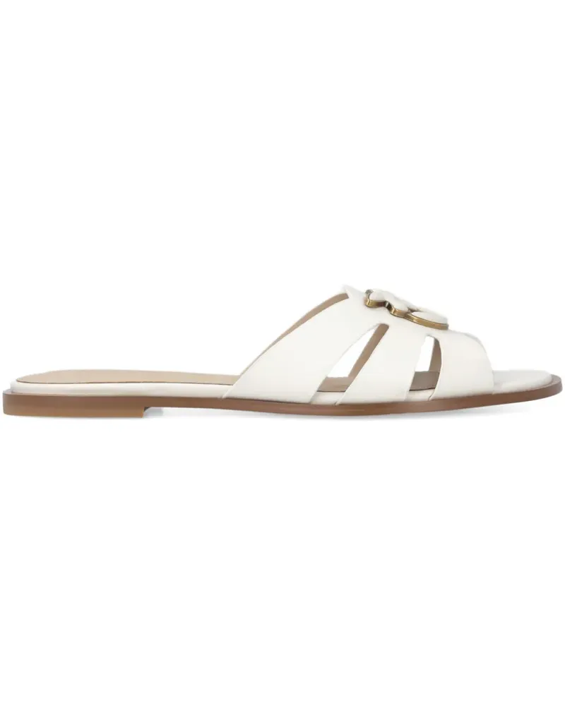 Pinko Love Birds sandals - Weiß Weiß