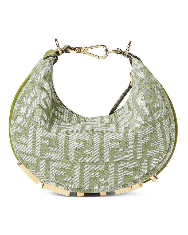 Fendi mini graphy tote bag - Grün Grün