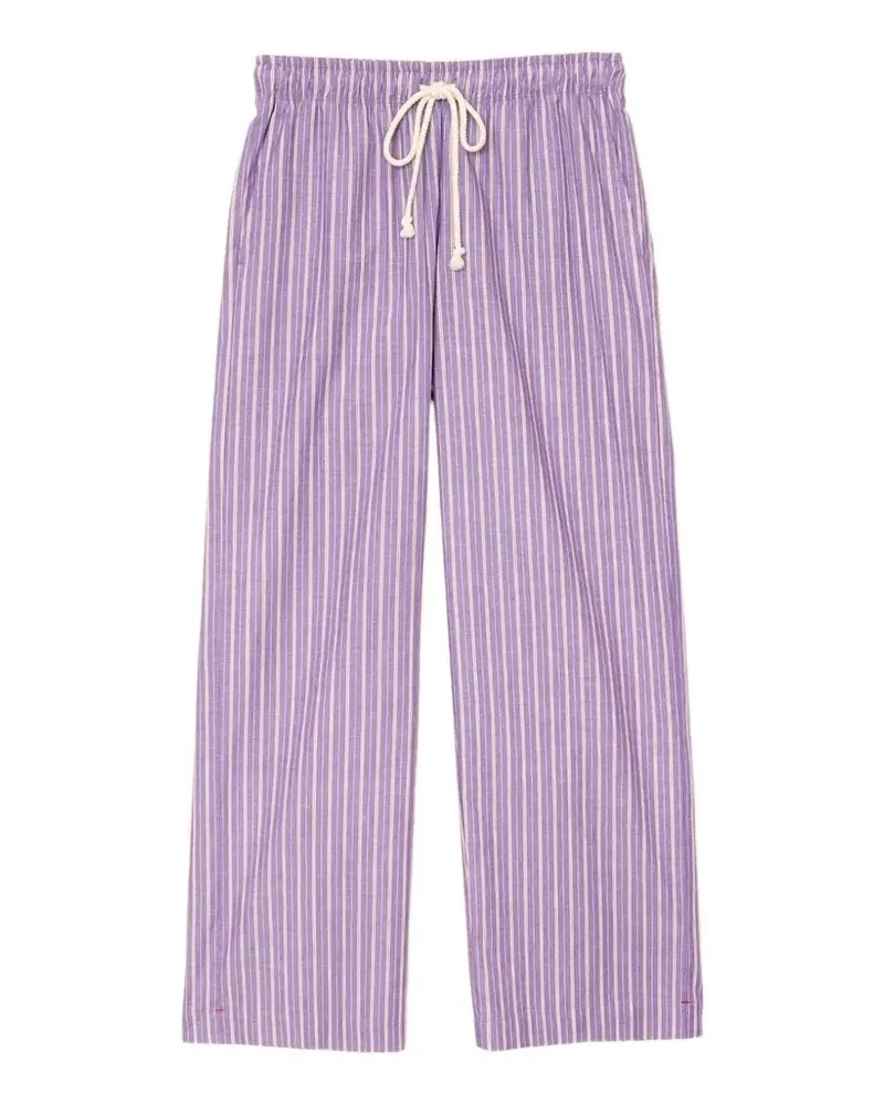 Xírena Brinna striped trousers - Violett Violett