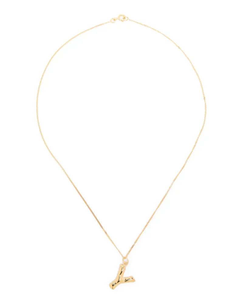 Completedworks Y-pendant necklaces - Gold Gold