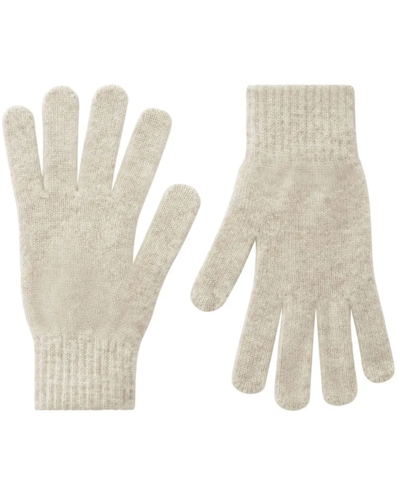 Pringle of Scotland Classic Handschuhe aus Kaschmir - Nude Nude