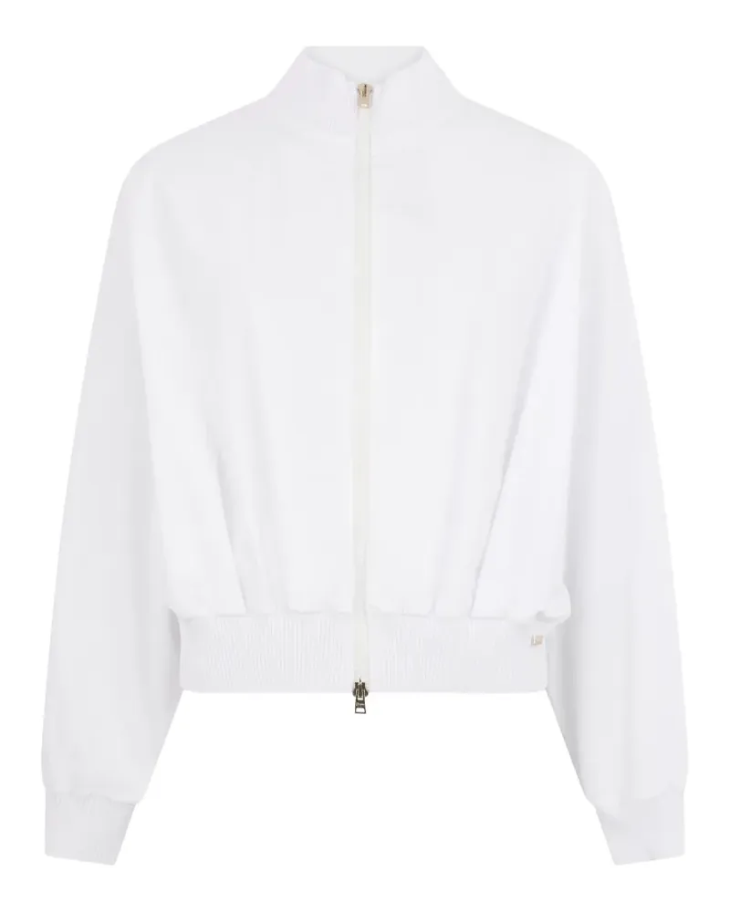 Herno zip-up cropped sweatshirt - Weiß Weiß