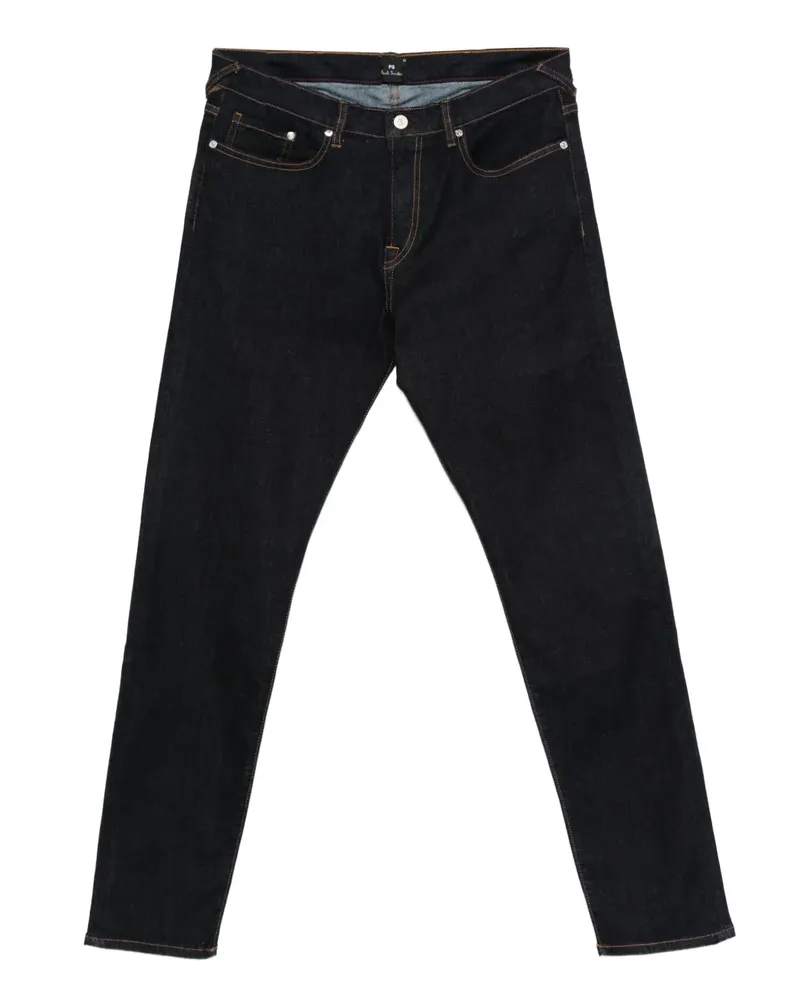 Paul Smith Jeans mit Logo-Patch - Blau Blau