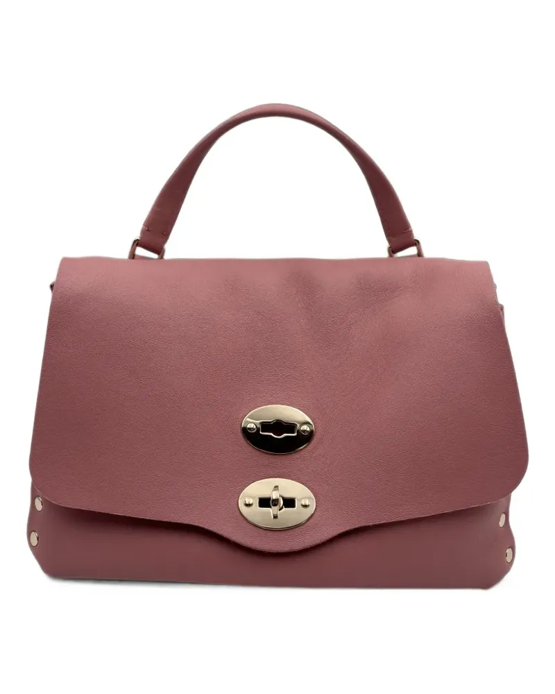Zanellato S Postina Heritage Tote Bag mit Verzierung - Rosa Rosa