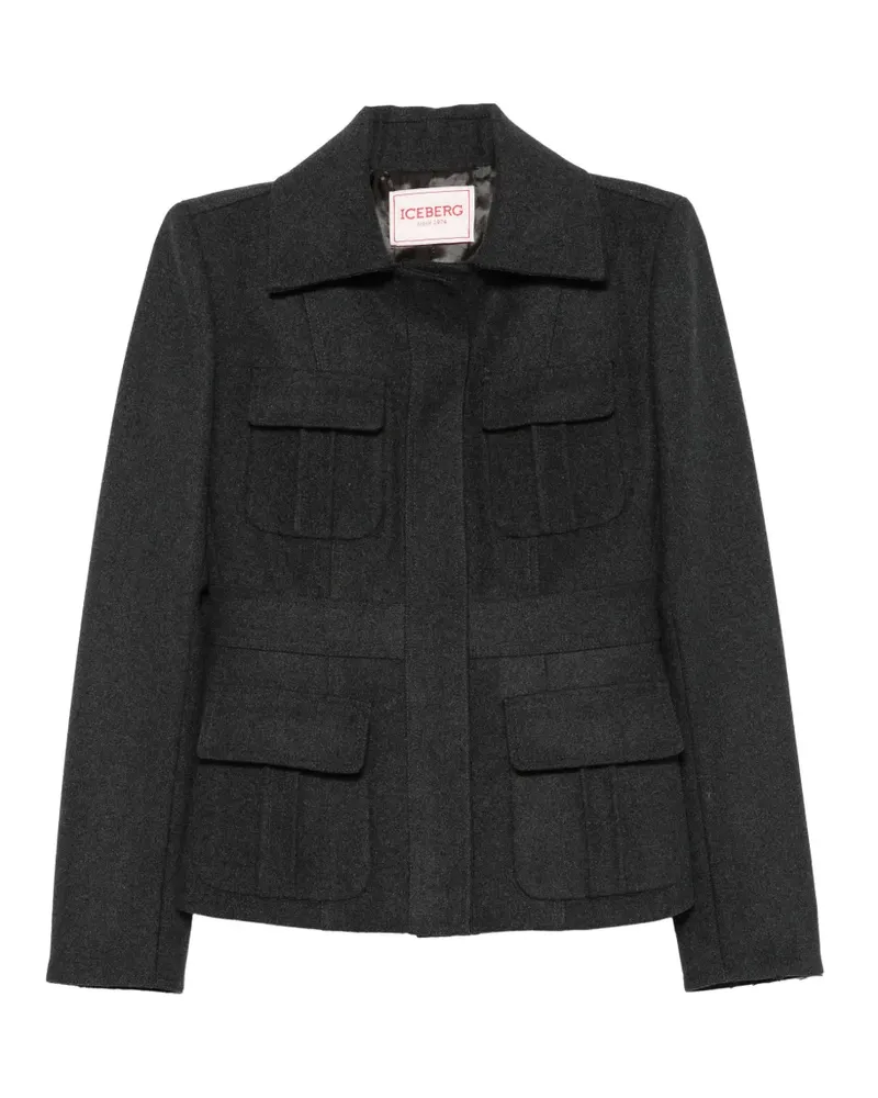 Iceberg Jacke mit Taschendetail - Grau Grau
