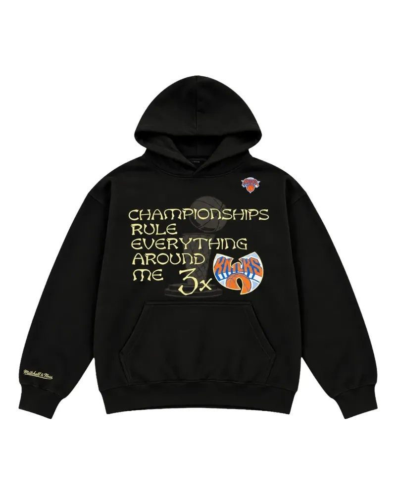 Mitchell & Ness New York Knicks Wu-Tang hoodie - Schwarz Schwarz