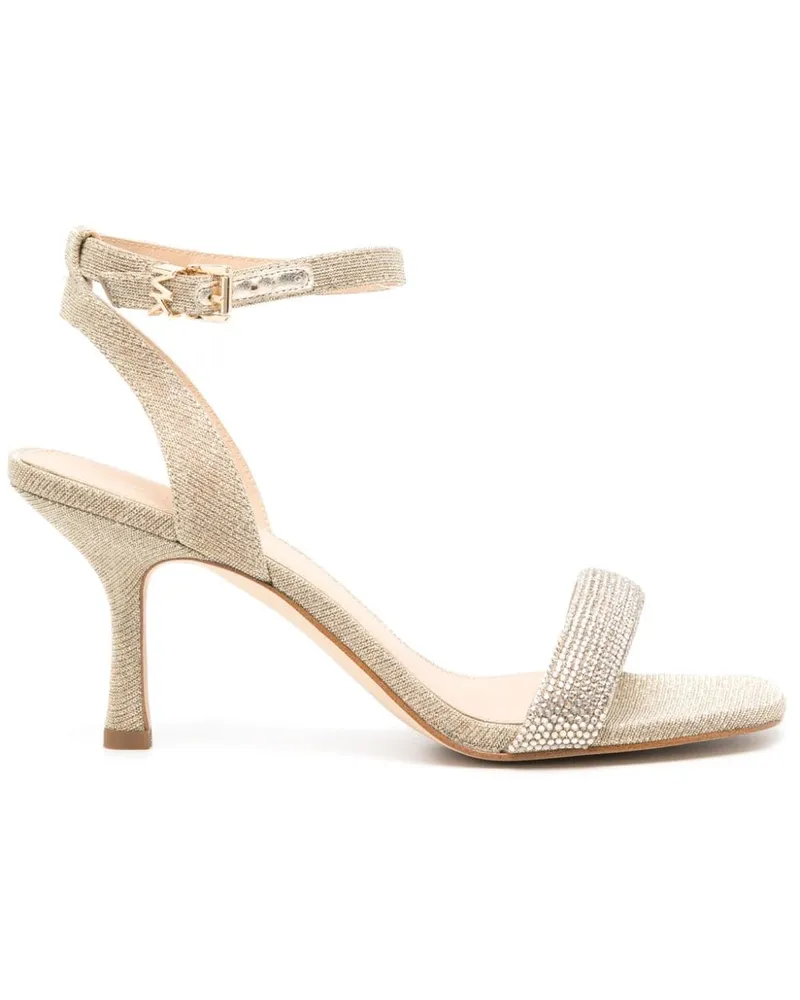 Michael Kors Carrie Sandalen mit Strass 75mm - Gold Gold