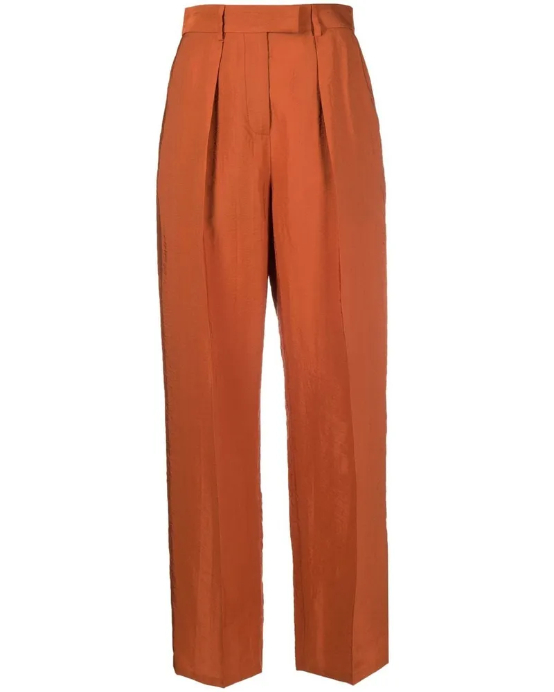 Karl Lagerfeld Hose mit hohem Bund - Orange Orange