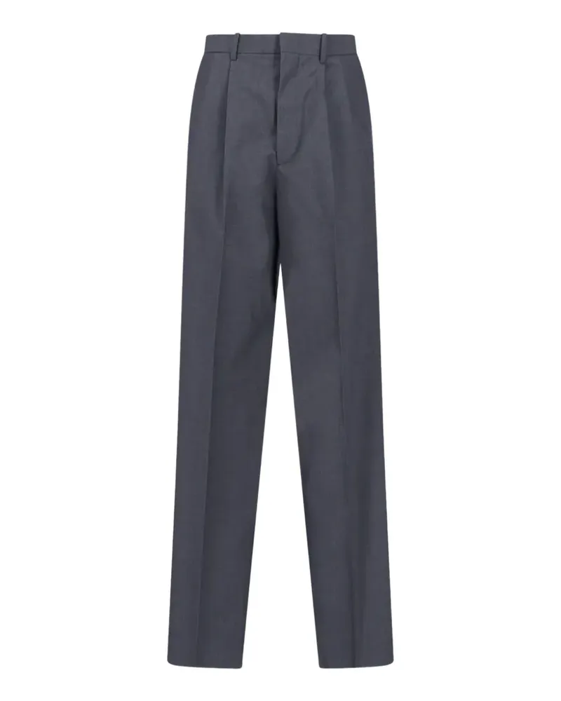 Jil Sander pleated tailored trousers - Grau Grau