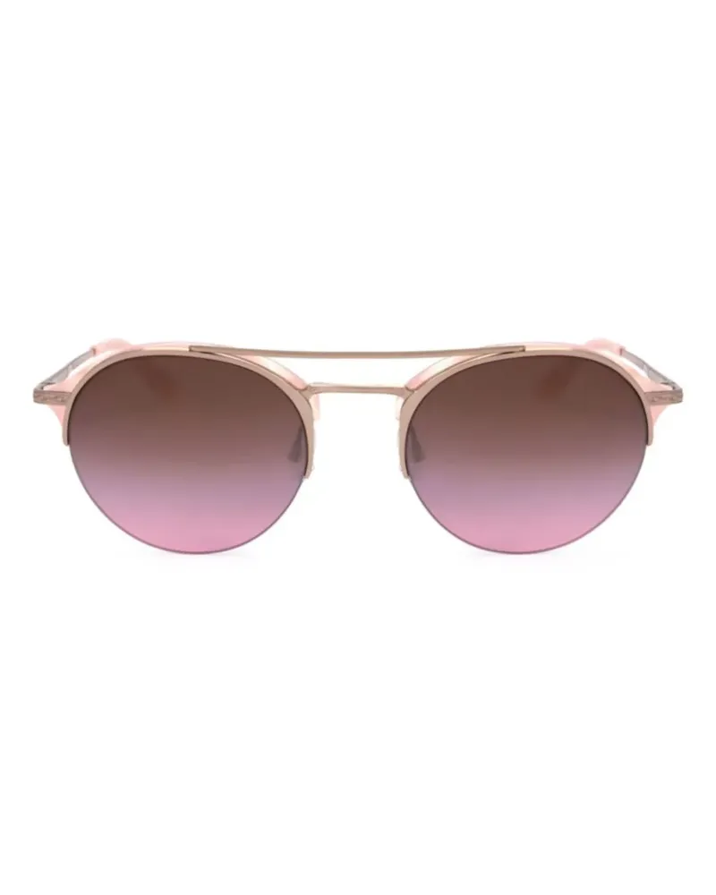 Barton Perreira Sonnenbrille mit rundem Gestell - Rosa Rosa