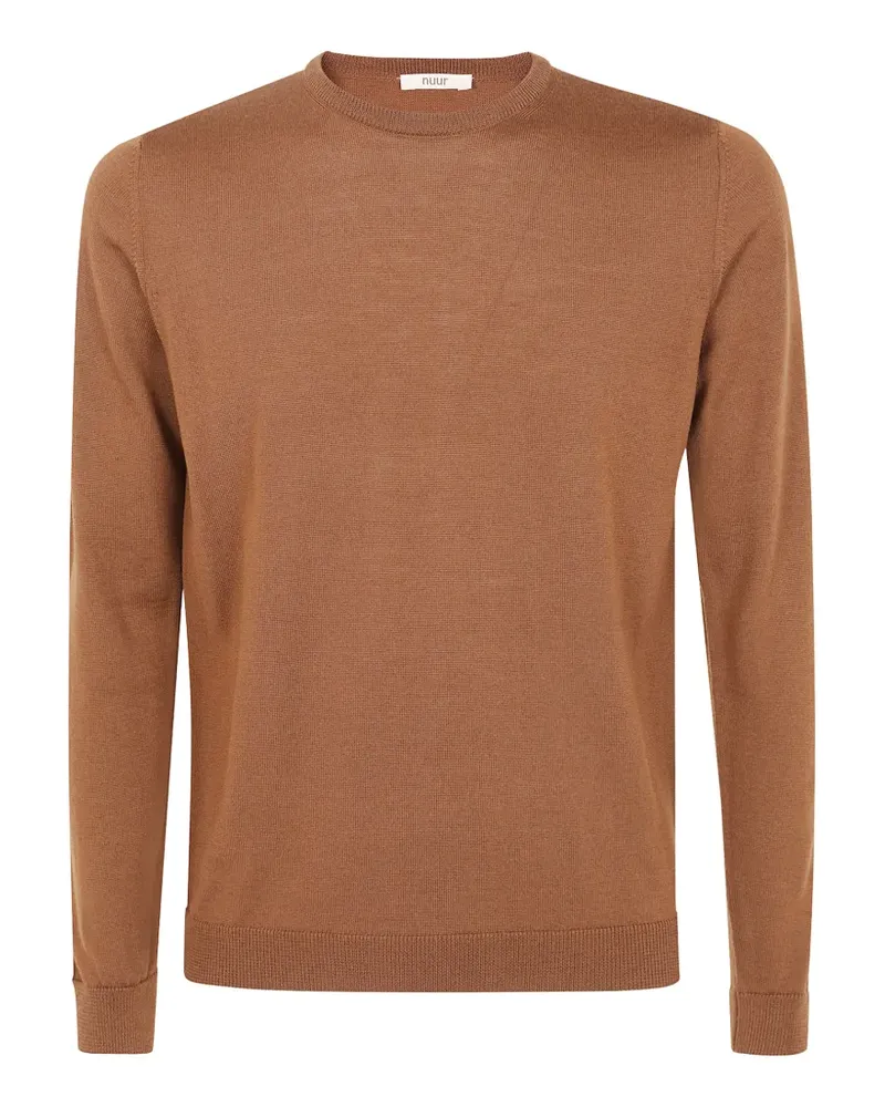 Nuur Fein gestrickter Pullover - Braun Braun