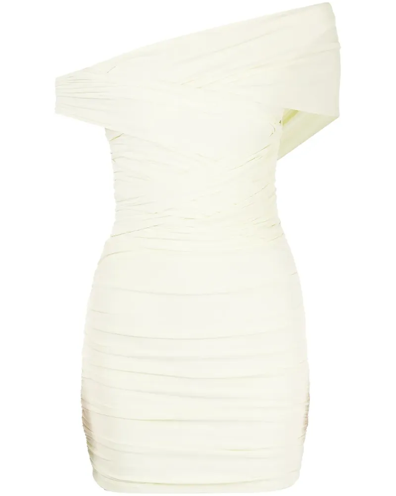 Alexander Wang Schulterfreies Minikleid - Gelb Gelb
