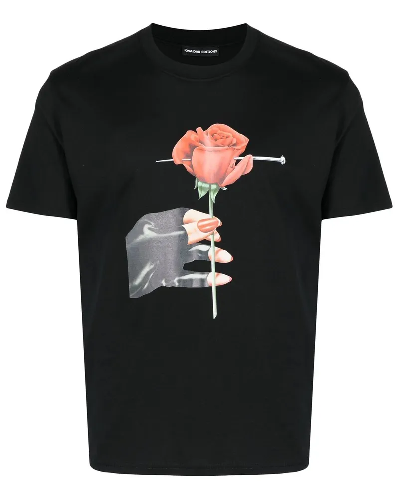 KWAIDAN EDITIONS T-Shirt mit rundem Ausschnitt - Schwarz Schwarz