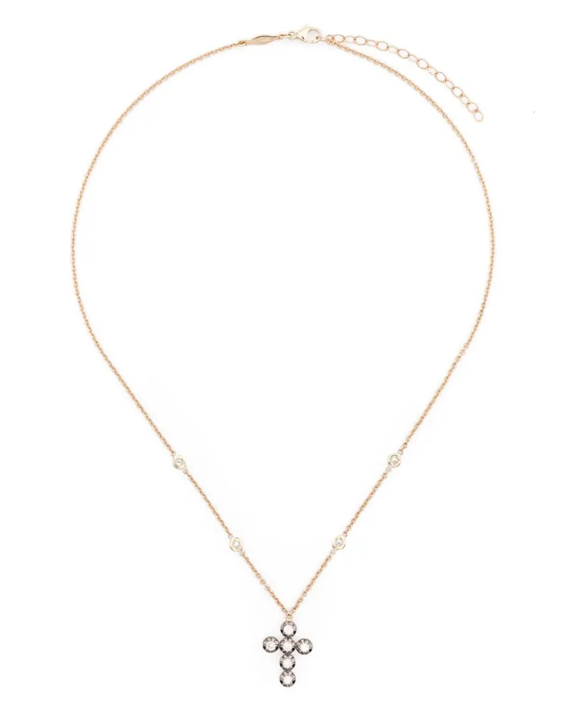 Jacquie Aiche 14kt Sophia Gelbgoldhalskette mit Diamant-Anhänger Gold