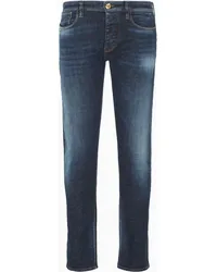 Emporio Armani J75 Slim-Fit-Jeans Blau