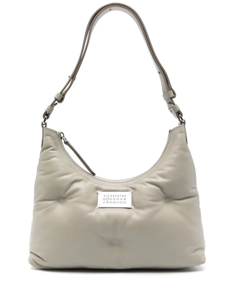 Maison Margiela Kleine Glam Slam Schultertasche - Grau Grau