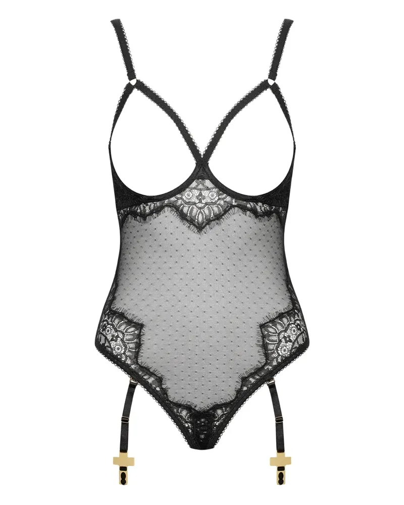 Maison Close Inspiration Divine' Body - Schwarz Schwarz