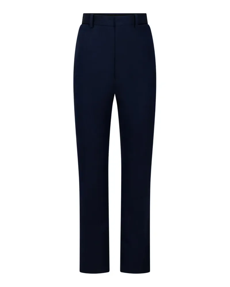 Victoria Beckham Klassische Wollhose - Blau Blau