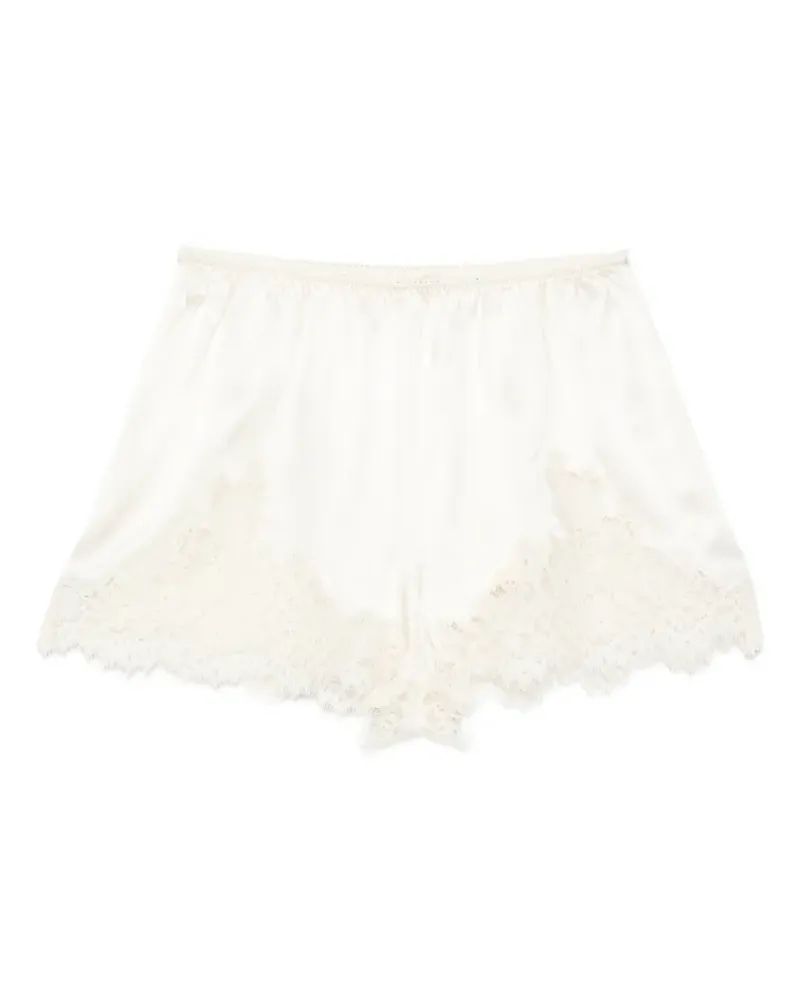 DÔEN Iona Shorts mit Spitzenbesatz - Nude Nude