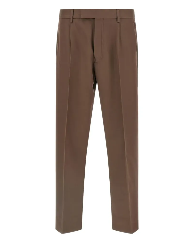 Ermenegildo Zegna pleat trousers - Braun Braun