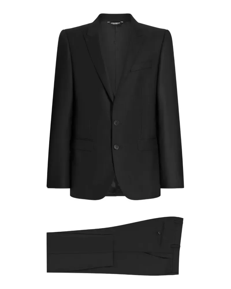 Dolce & Gabbana Martini Anzug - Schwarz Schwarz