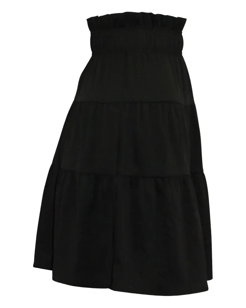 ba&sh tiered frill skirt - Schwarz Schwarz