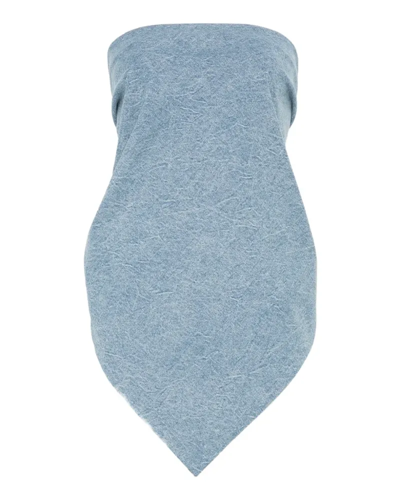 AGOLDE x Maria Mcmanus bandana top - Blau Blau