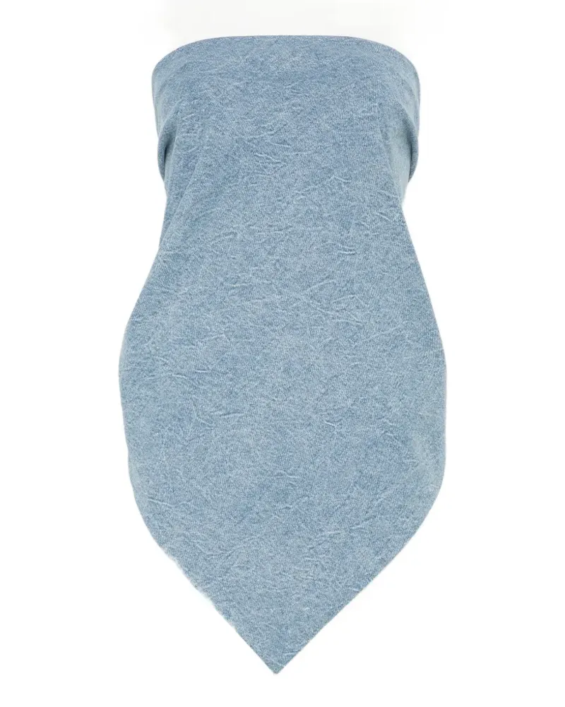 AGOLDE x Maria Mcmanus bandana top - Blau Blau