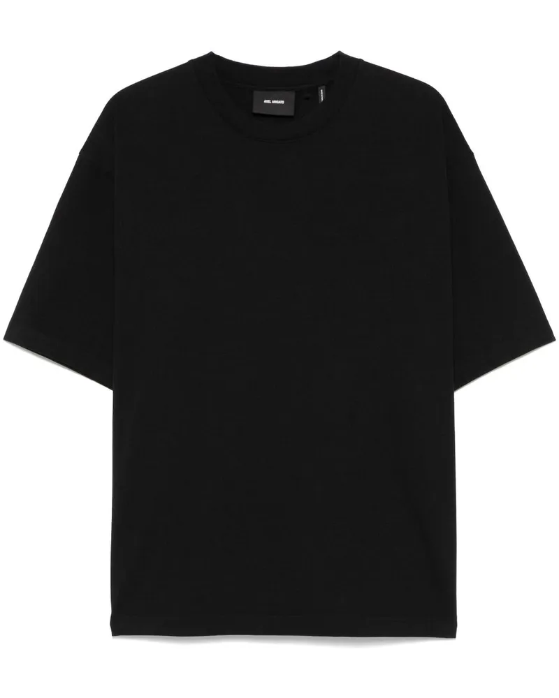 Axel Arigato T-Shirt mit Schnürung - Schwarz Schwarz