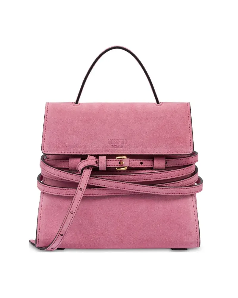 Moschino Tie Me Tote Bag - Rosa Rosa