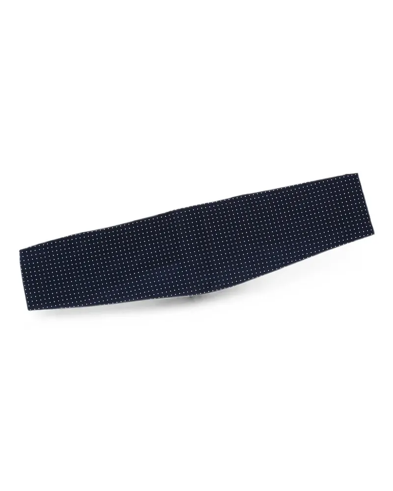 Corneliani Gemusterter Kummerbund - Blau Blau