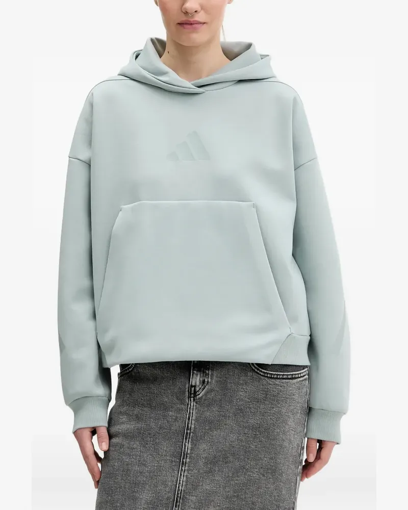 adidas logo hoodie - Grün Grün